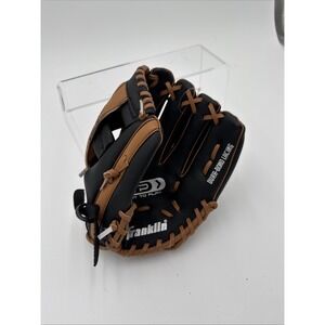 Baseball Glove Right Hand Throw Youth  Franklin ‎ 9.5 Inch  Black and Brown